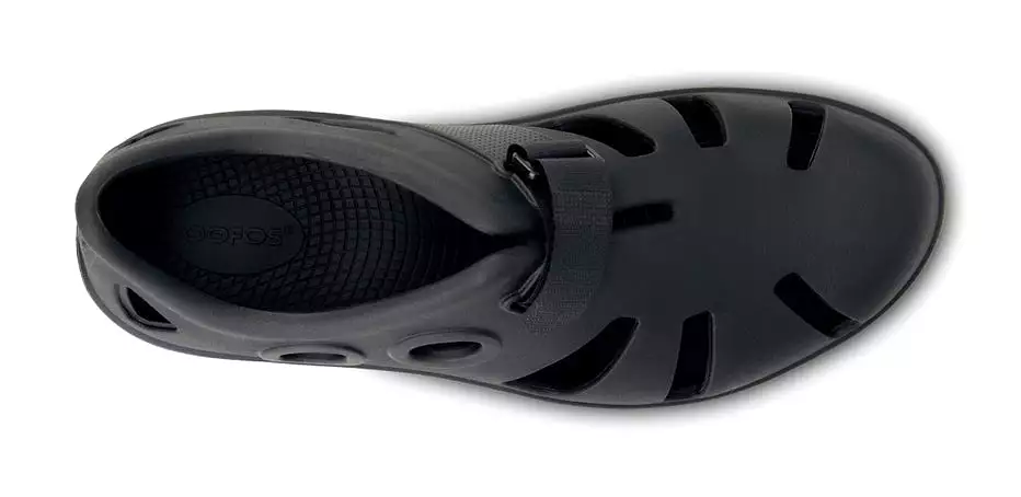 Oofos Oocandoo Active Recovery Sandal - Black