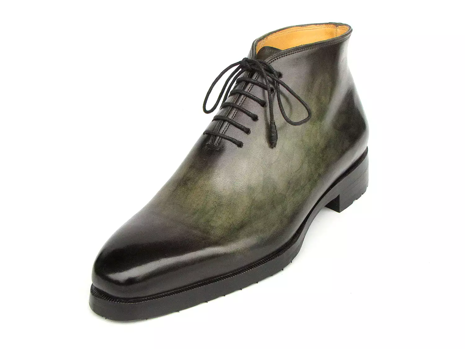 Paul Parkman Men's Green Patina Ankle Boots - 791GRN57