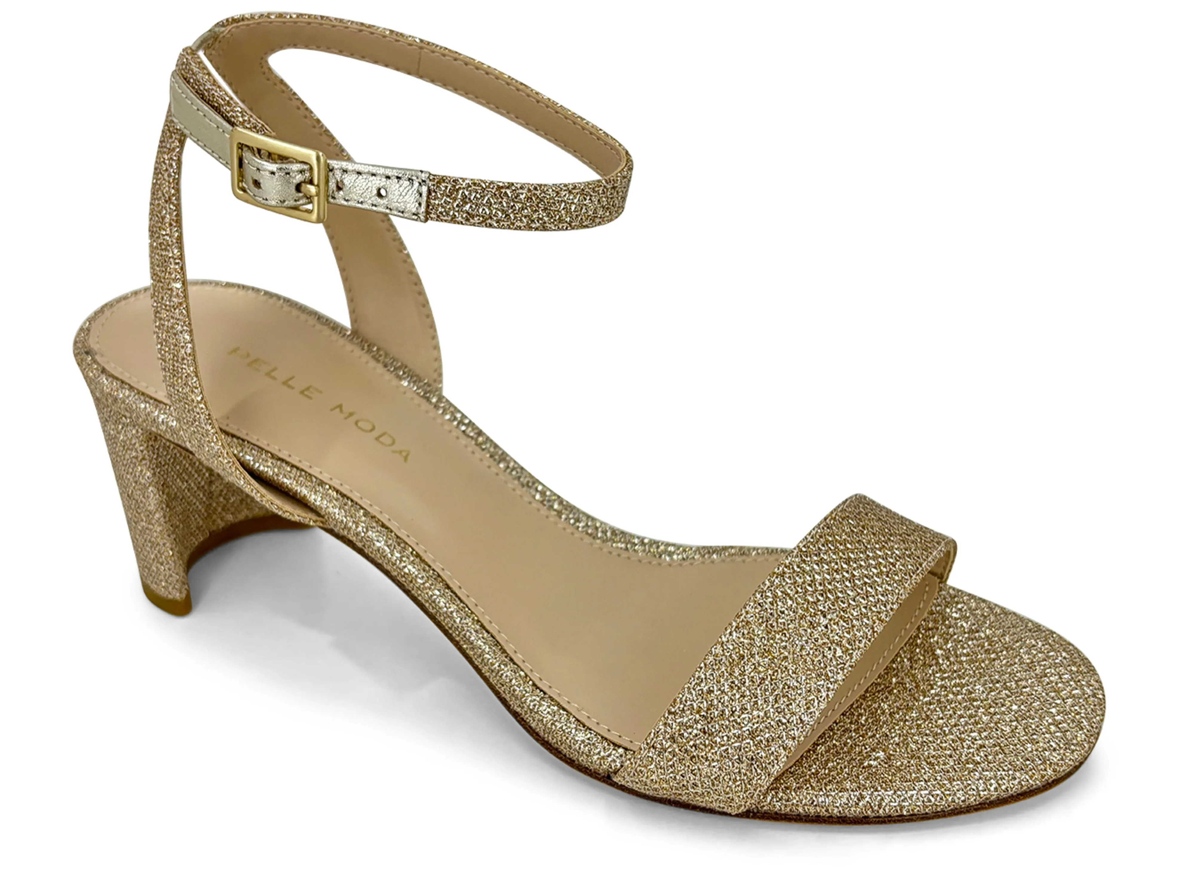 Pelle Moda Moira 2 Evening Sandal Gold