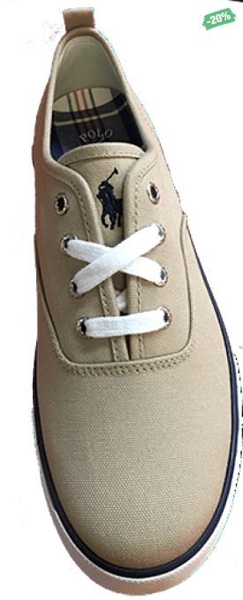 POLO RALPH LAUREN  •Marinas• Canvas Sneaker -Fits Women or Youth