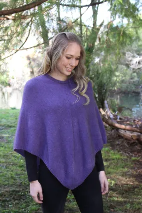 Poncho Possum Merino Classic Heather