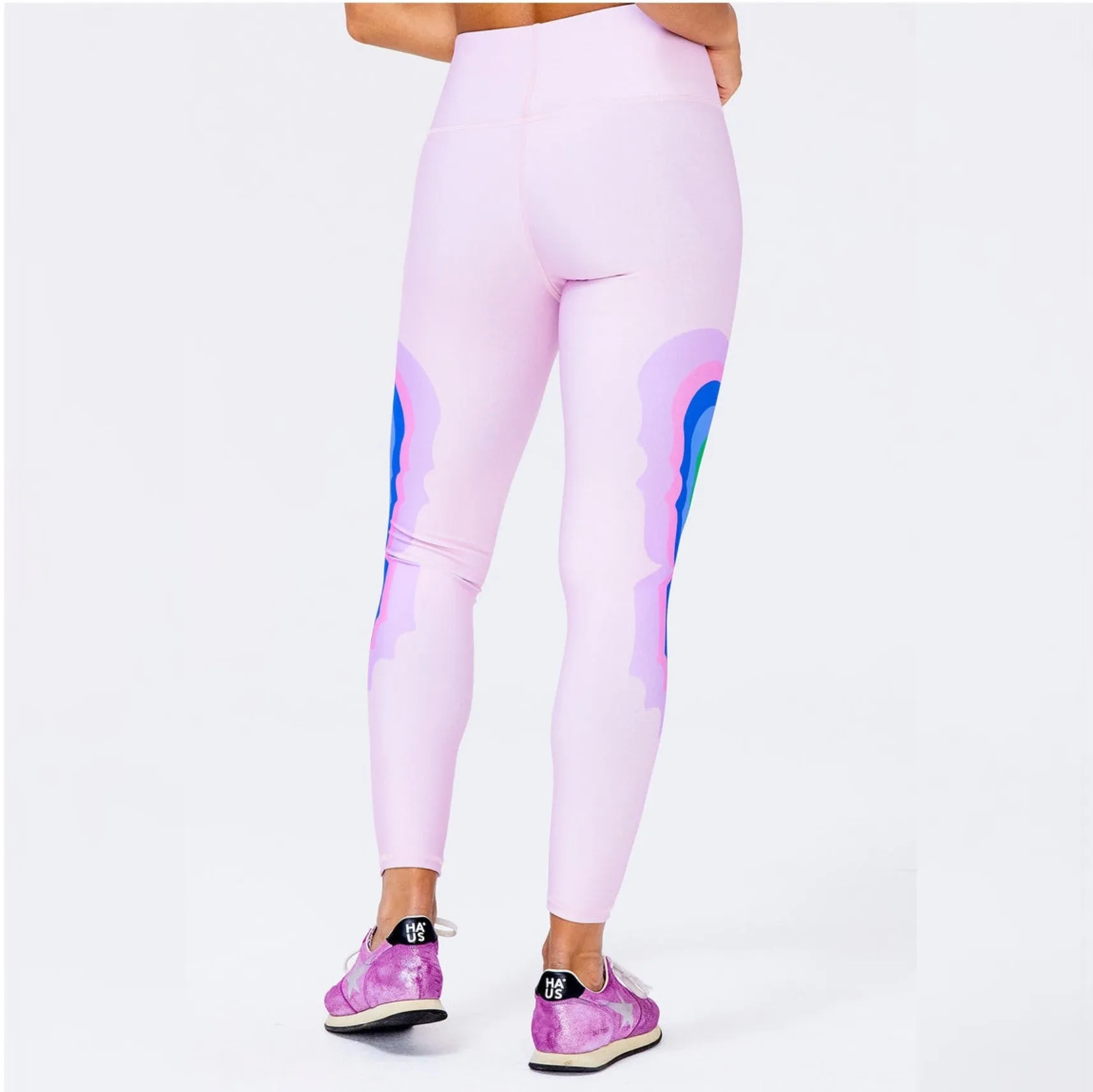 Psychedelic Butterfly Duoknit Leggings