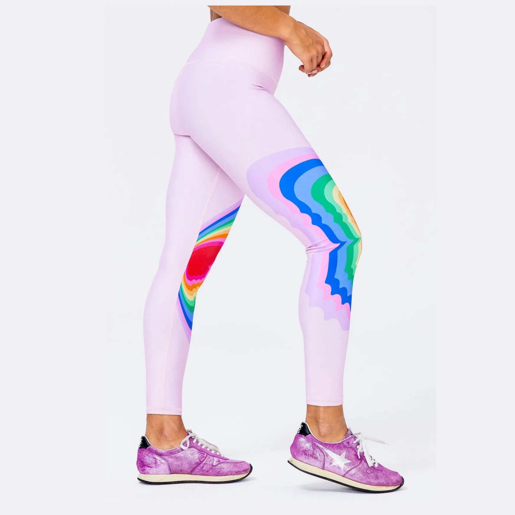 Psychedelic Butterfly Duoknit Leggings