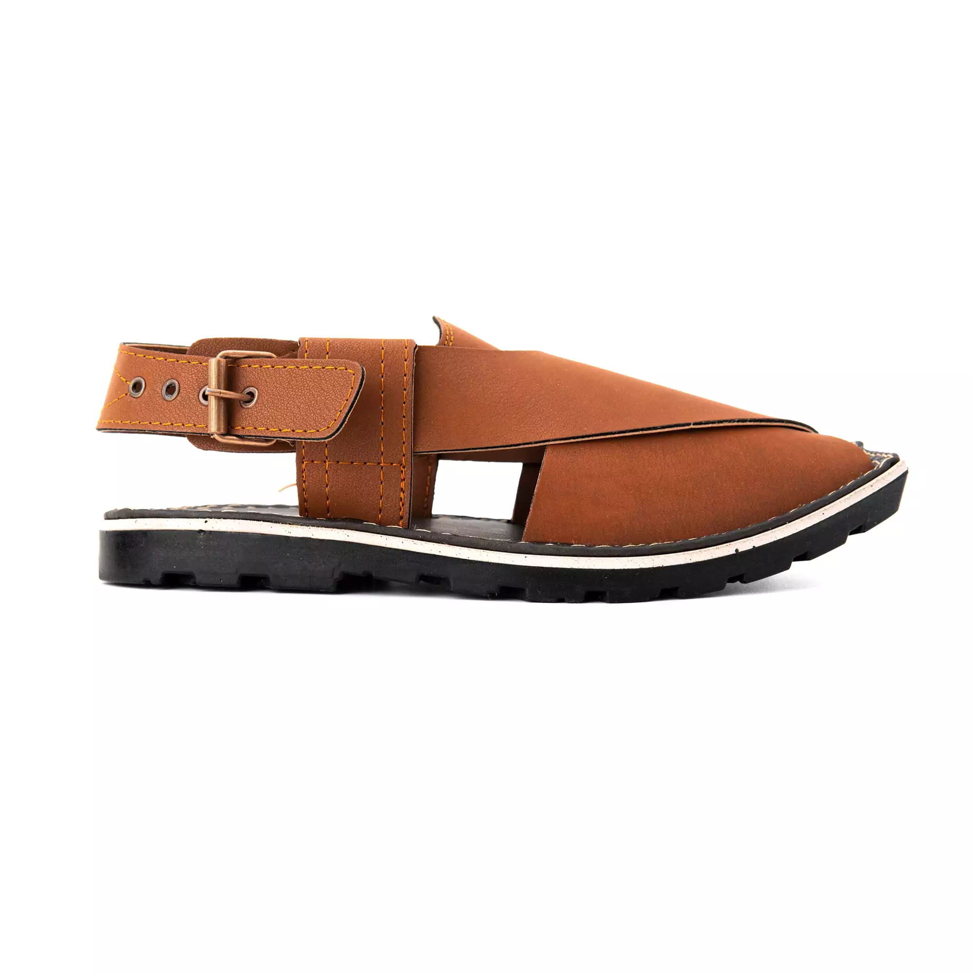 PU Leather Peshawari Chappal H15