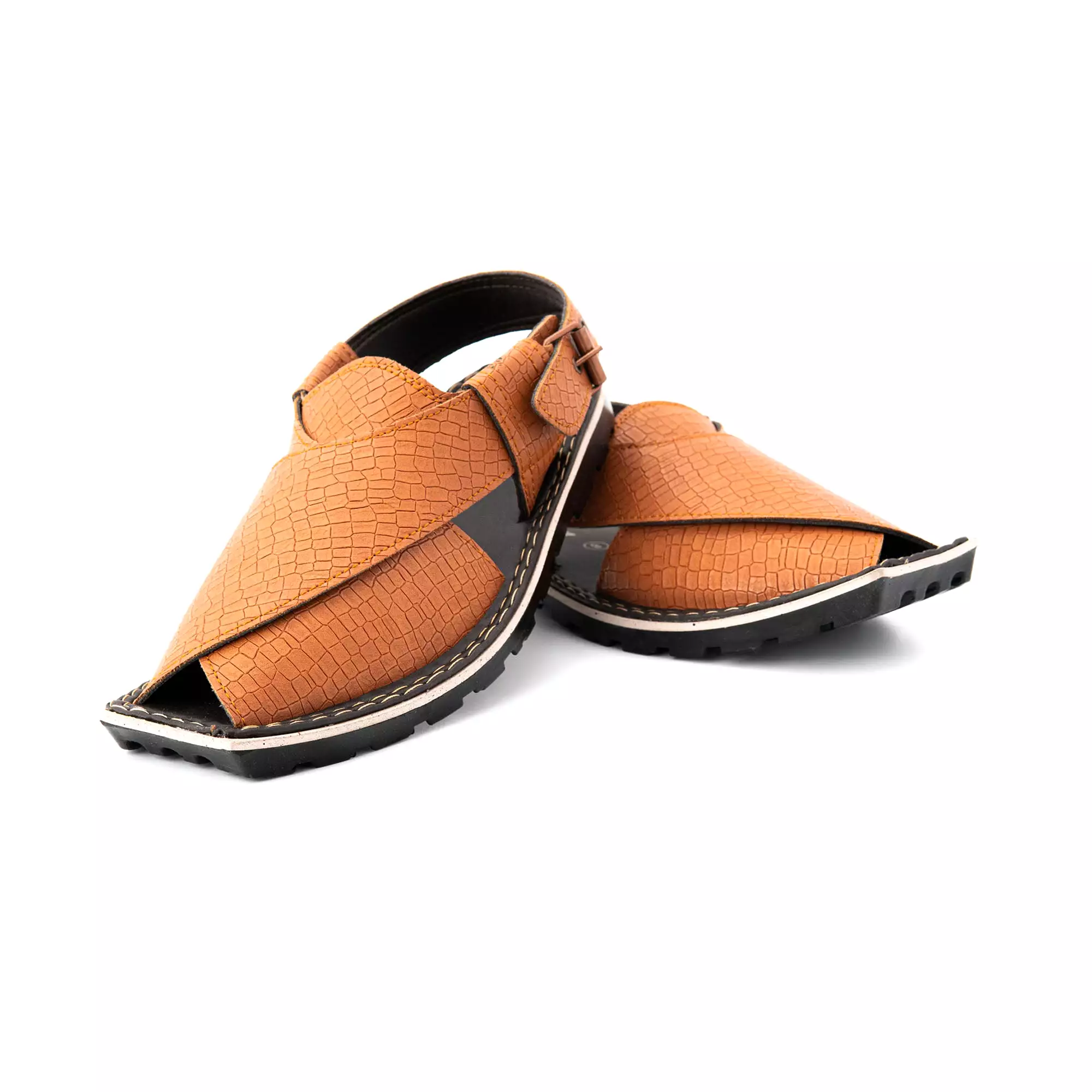 PU Leather Peshawari Chappal H16