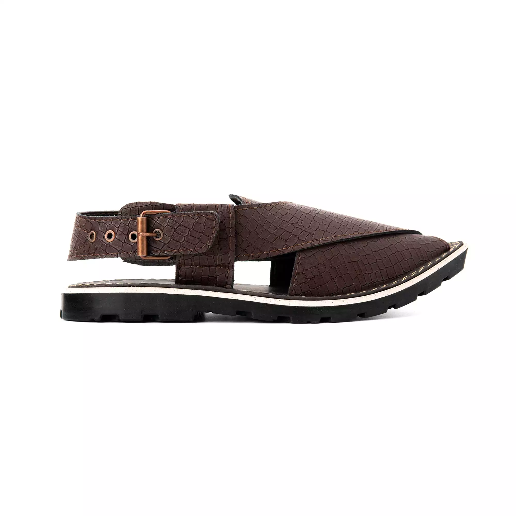 PU Leather Peshawari Chappal H21