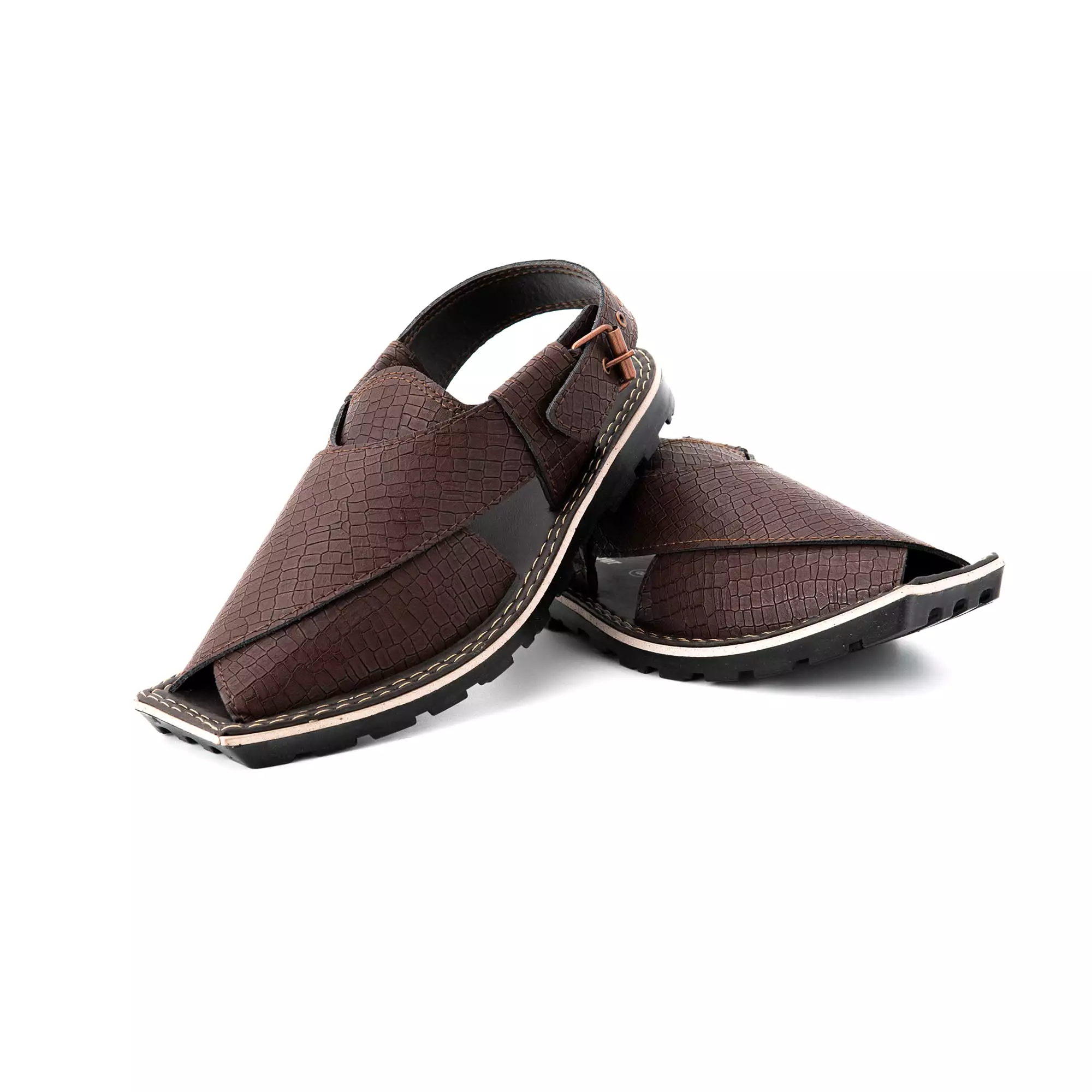 PU Leather Peshawari Chappal H21