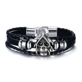 Punk Skull Men Bracelet