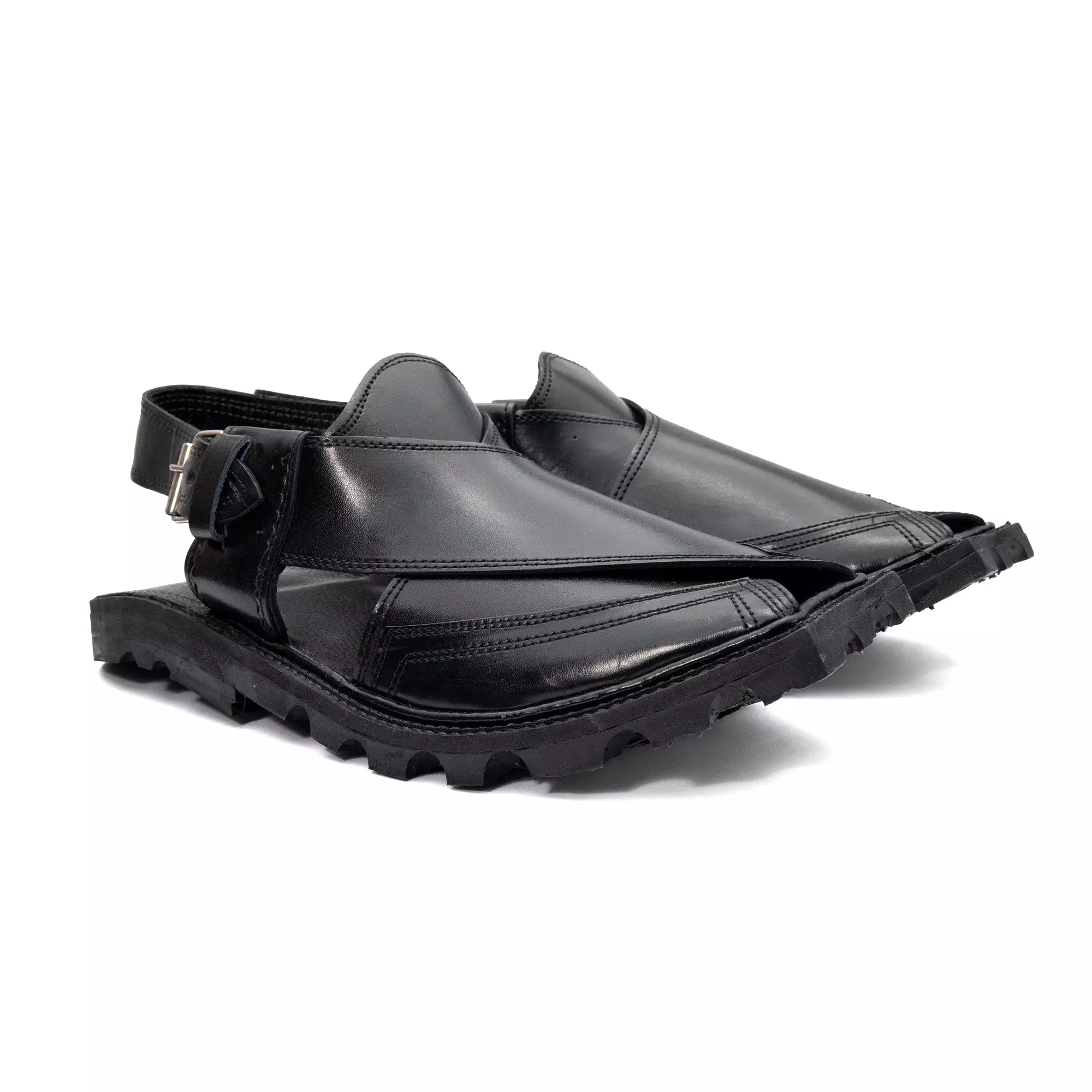 Pure Leather Charsadda Chappal H25