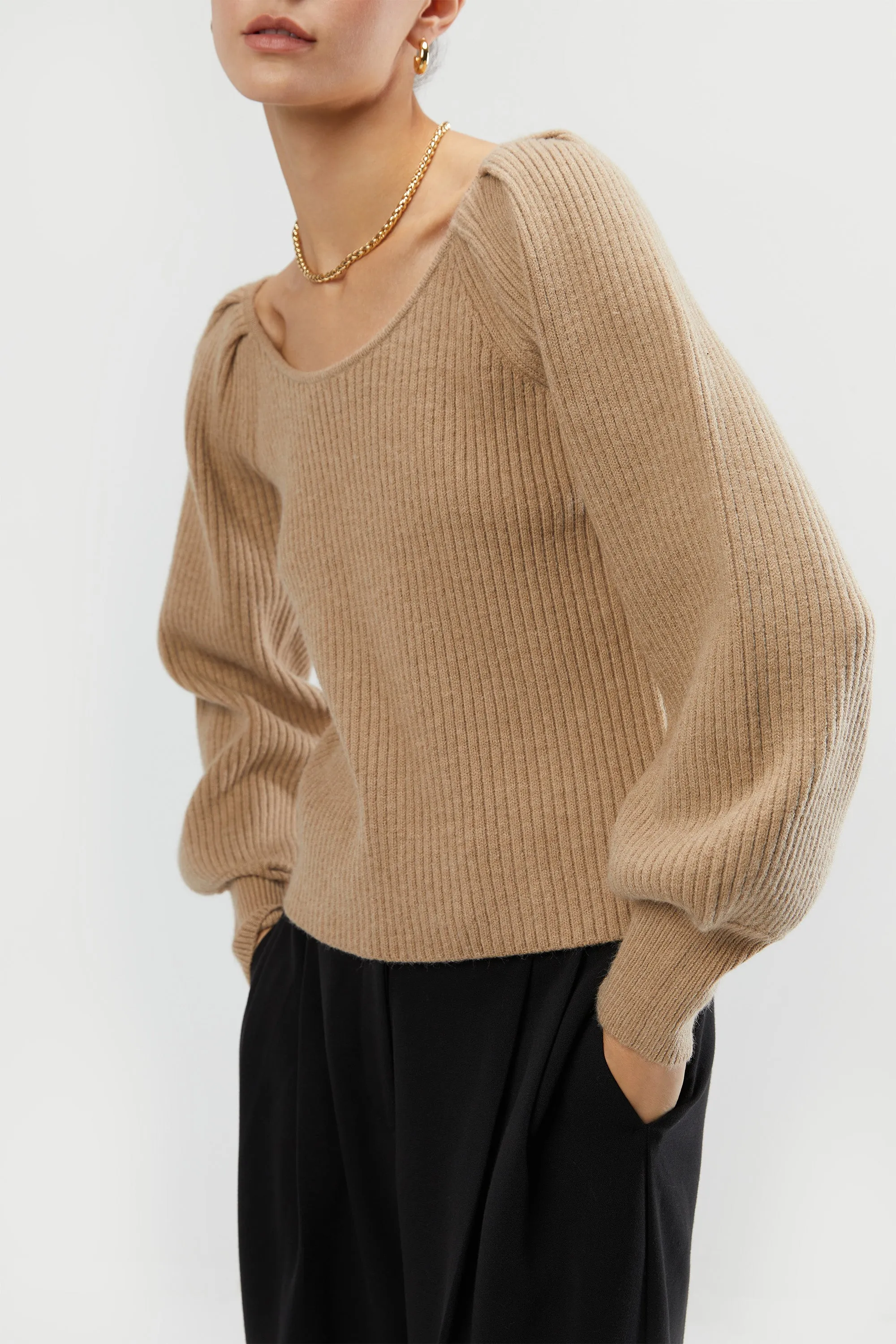 RELAXED RIB SWEATER