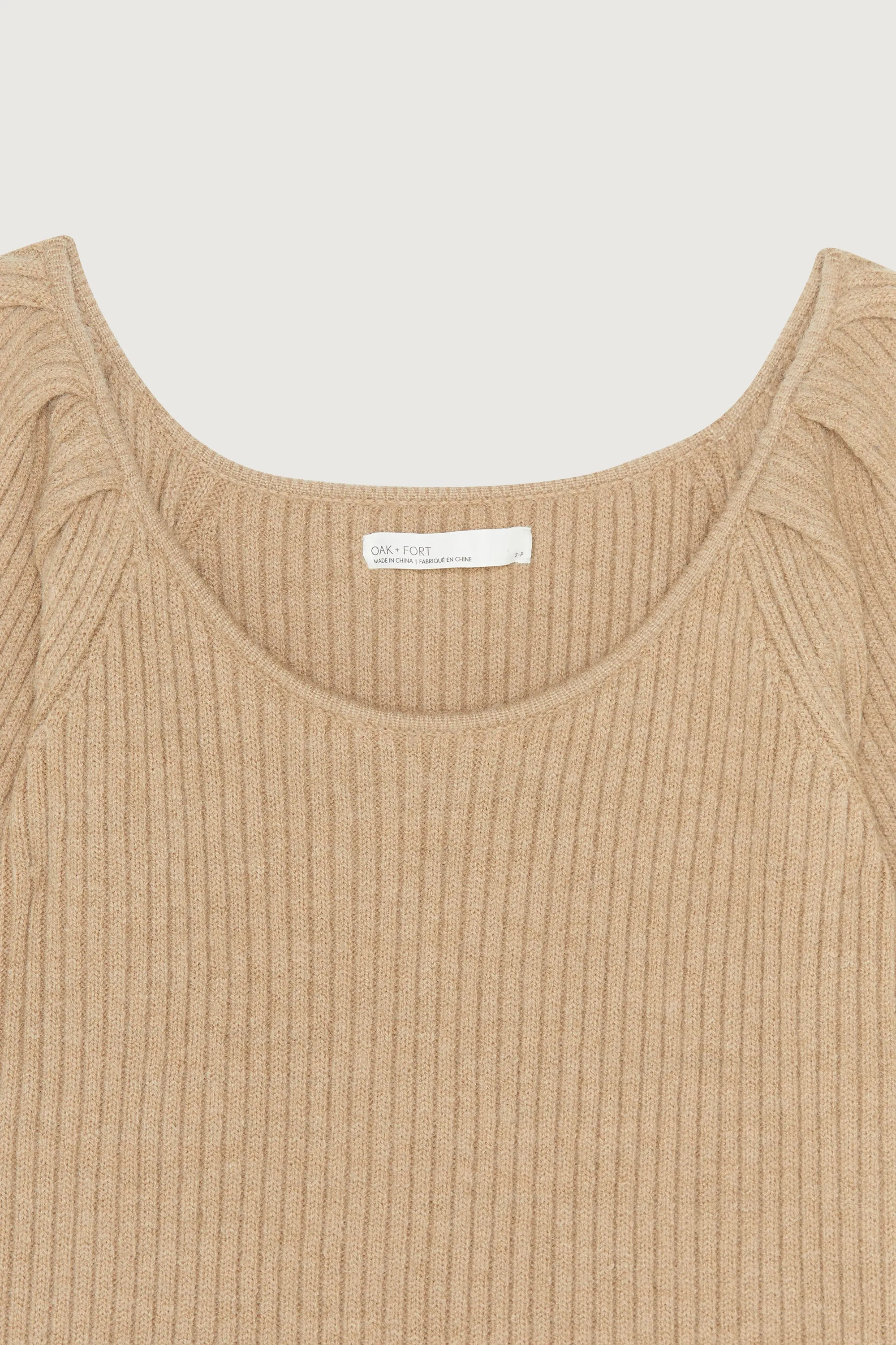 RELAXED RIB SWEATER