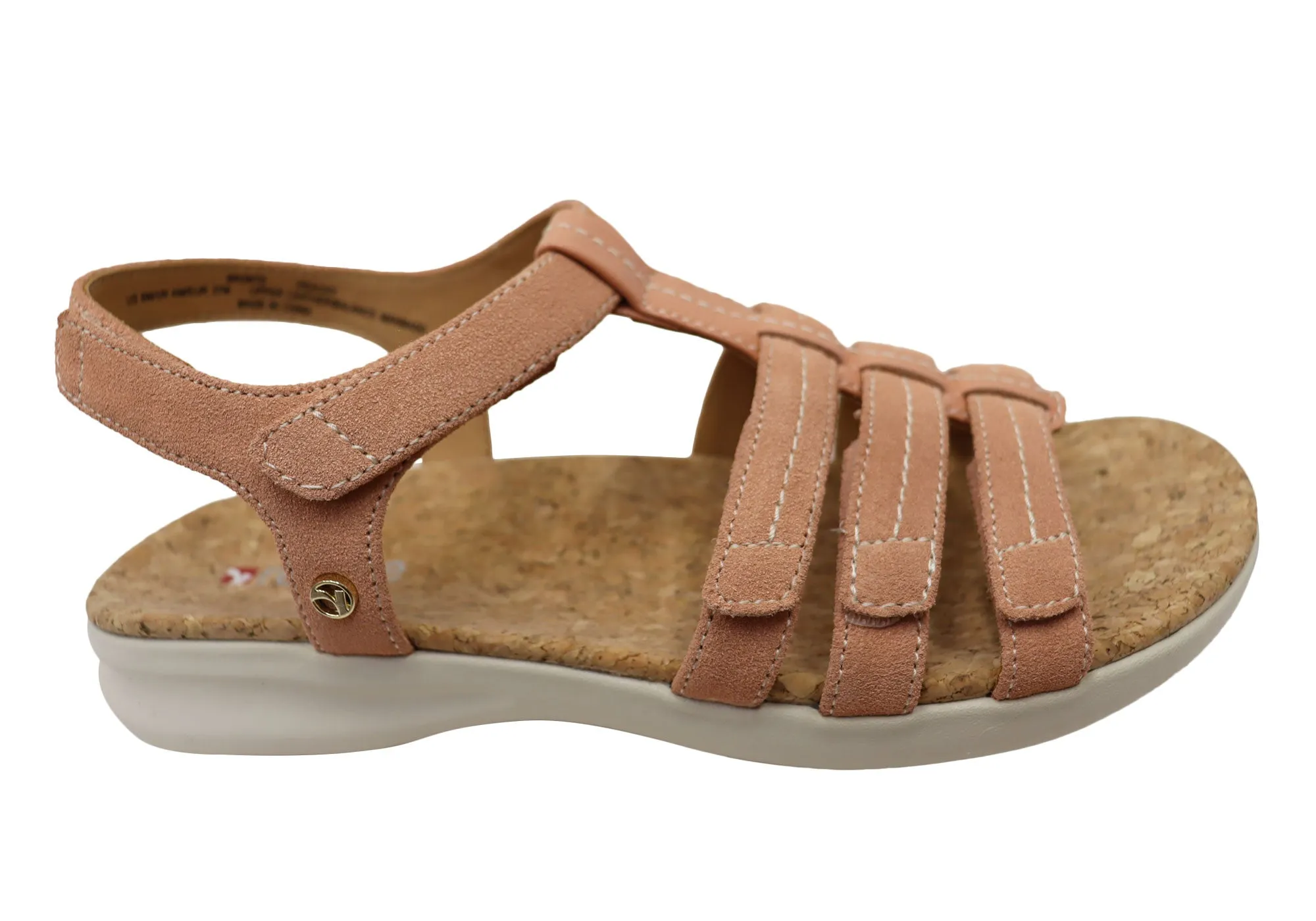 Revere Bronte Womens Comfortable Leather Sandals