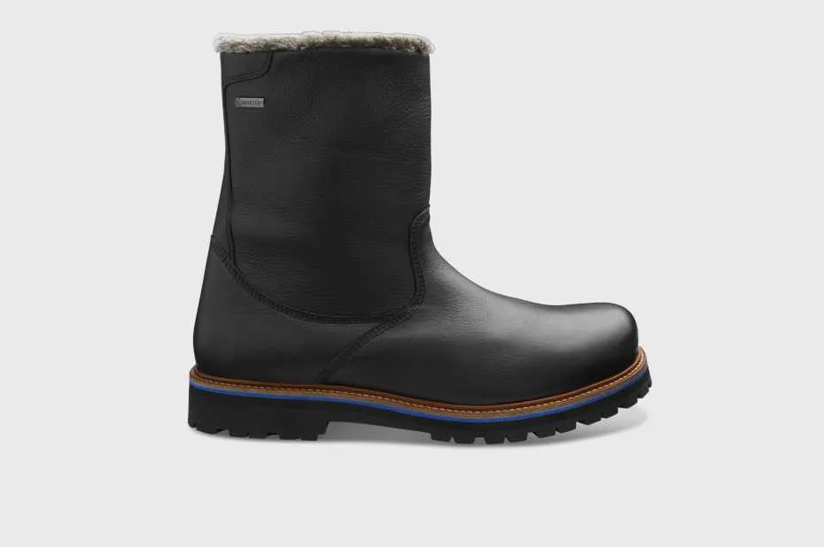 Samuel Hubbard Men's Snow Lodge Black Leather