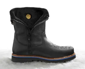 Samuel Hubbard Men's Snow Lodge Black Leather