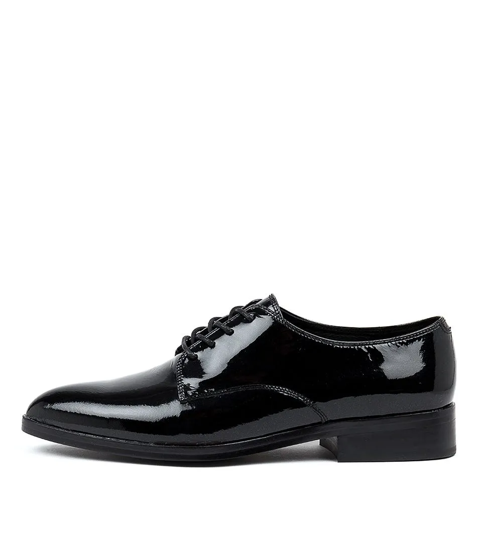 SILENT D Pallie Black Patent Leather