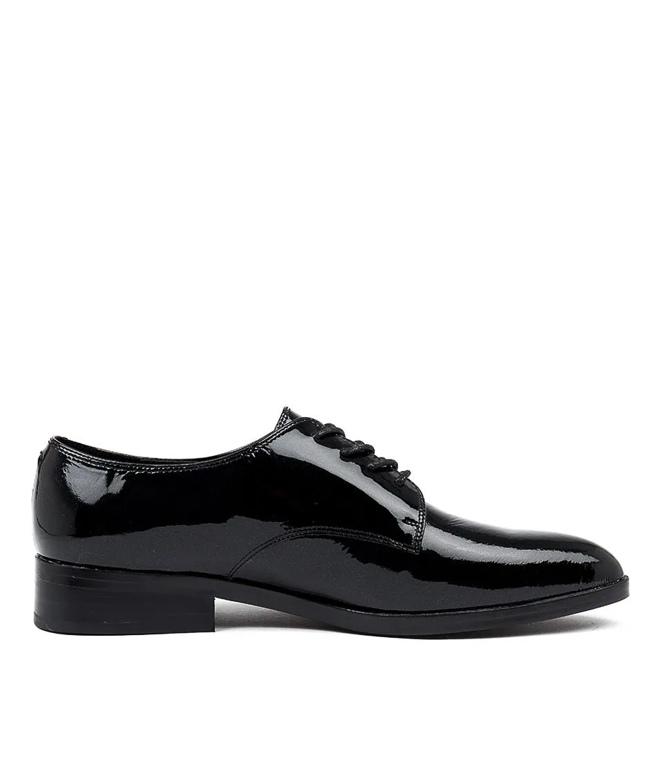 SILENT D Pallie Black Patent Leather