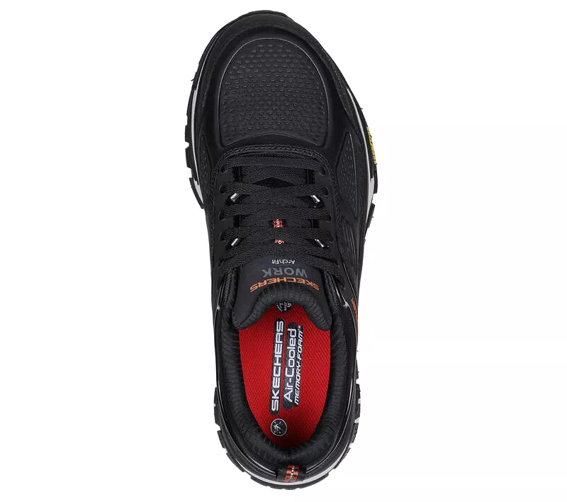 'Skechers' Men's Work: Arch Fit Road Walker-Raylan EH Comp Toe - Black