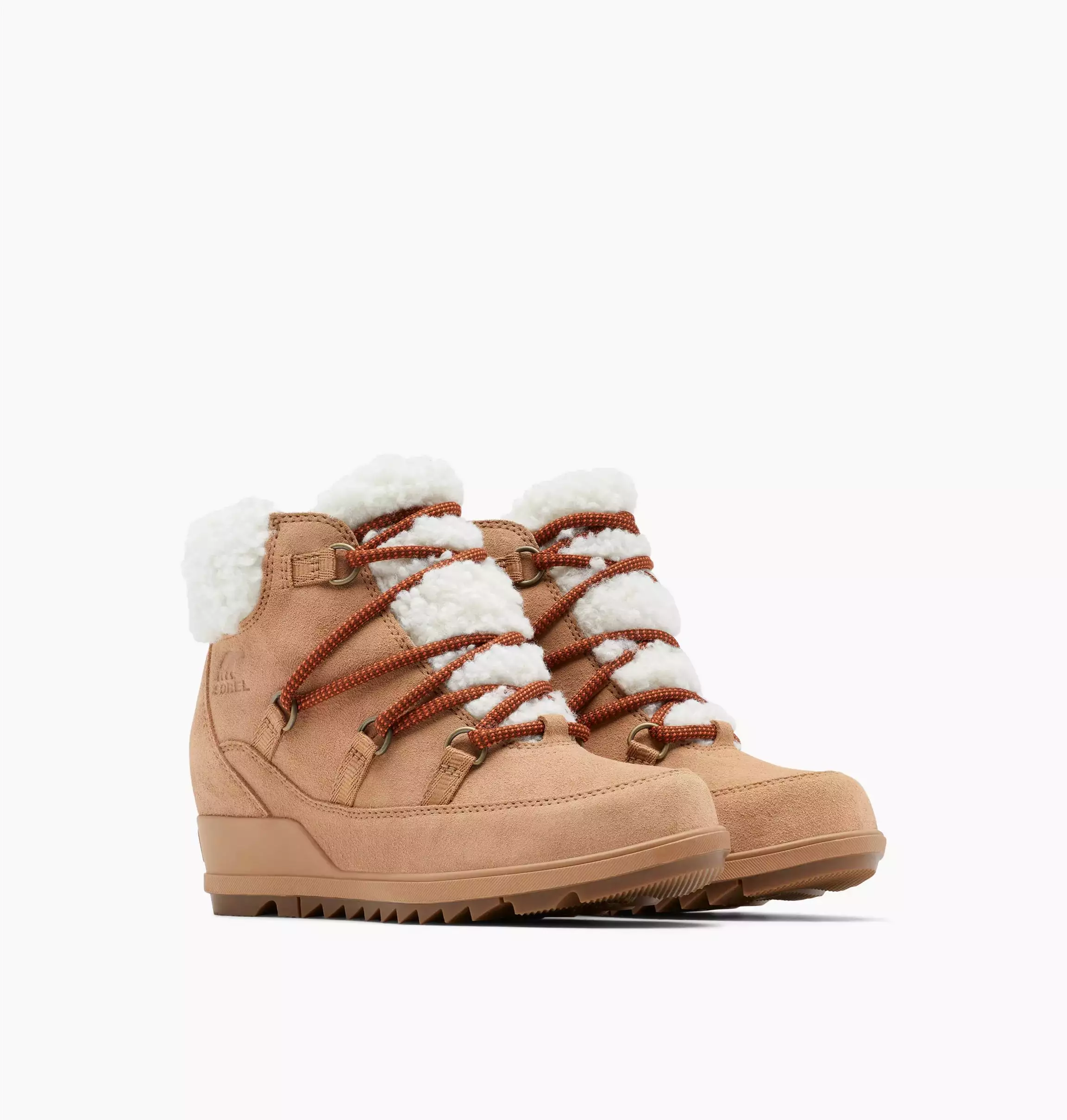 Sorel Women's Evie Cozy Lace - Tawny Buff/Wood