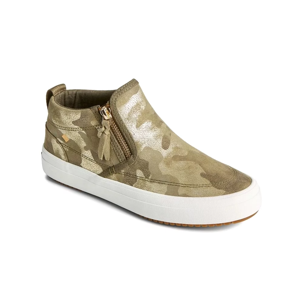 Sperry Women's Crest Lug Chukka - Olive Camo