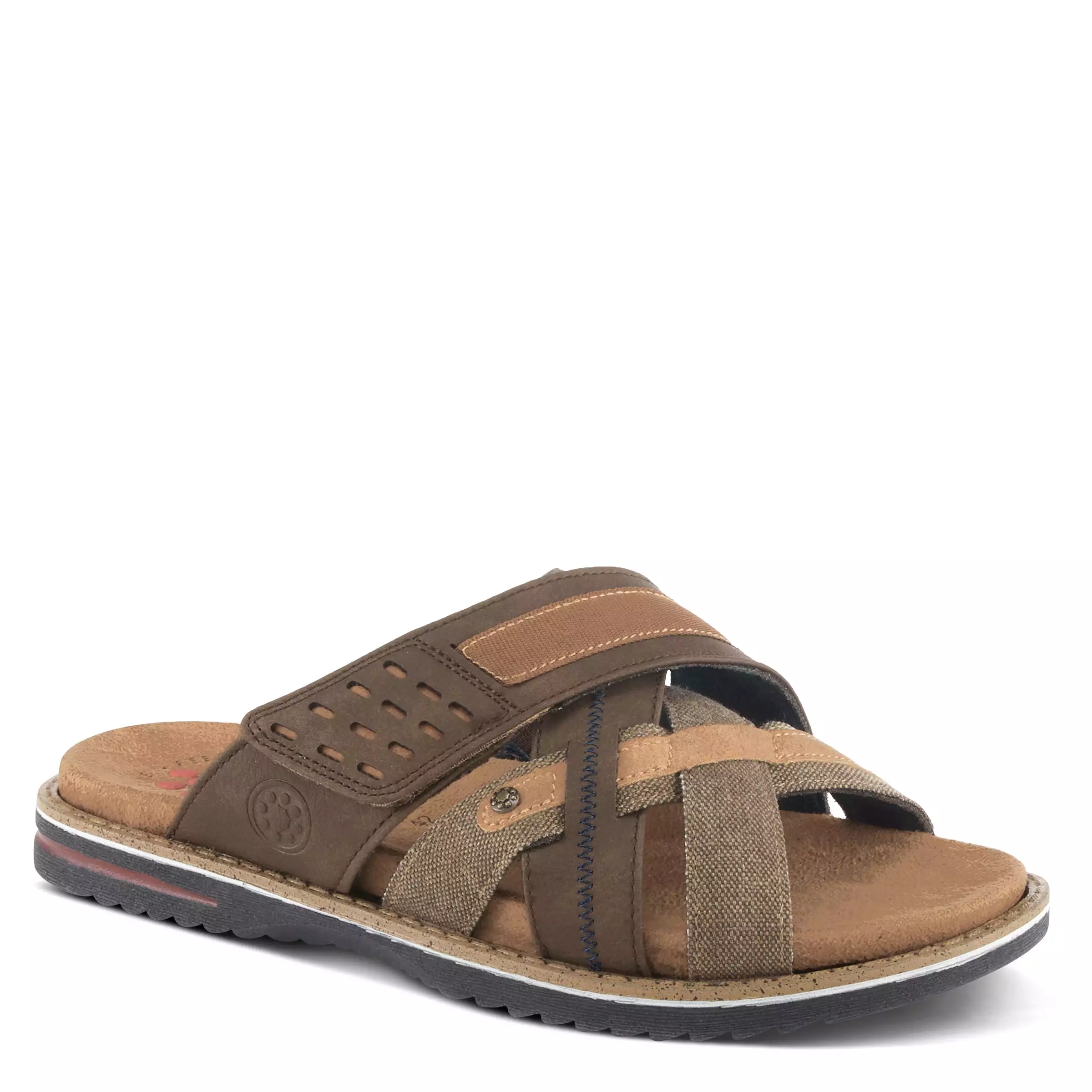 SPRING STEP MEN HAZMAN SLIDE SANDALS