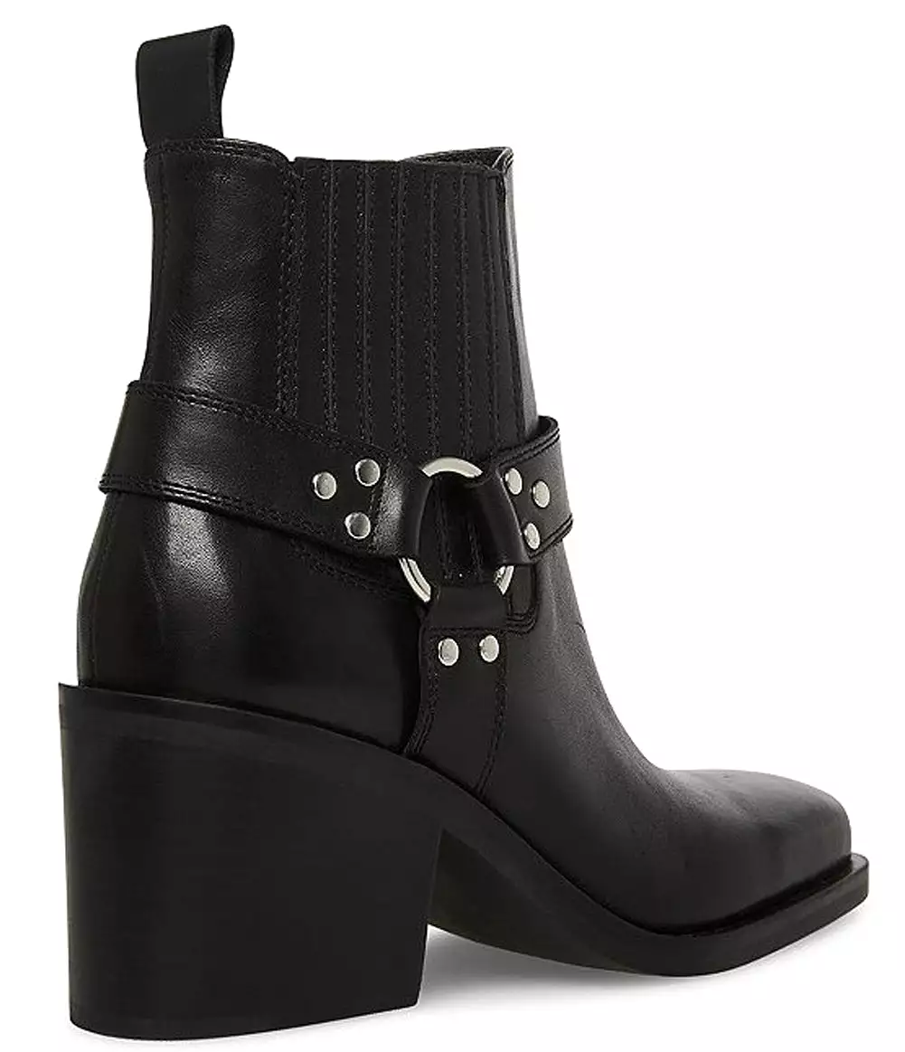 STEVE MADDEN Wells Women | Black Leather