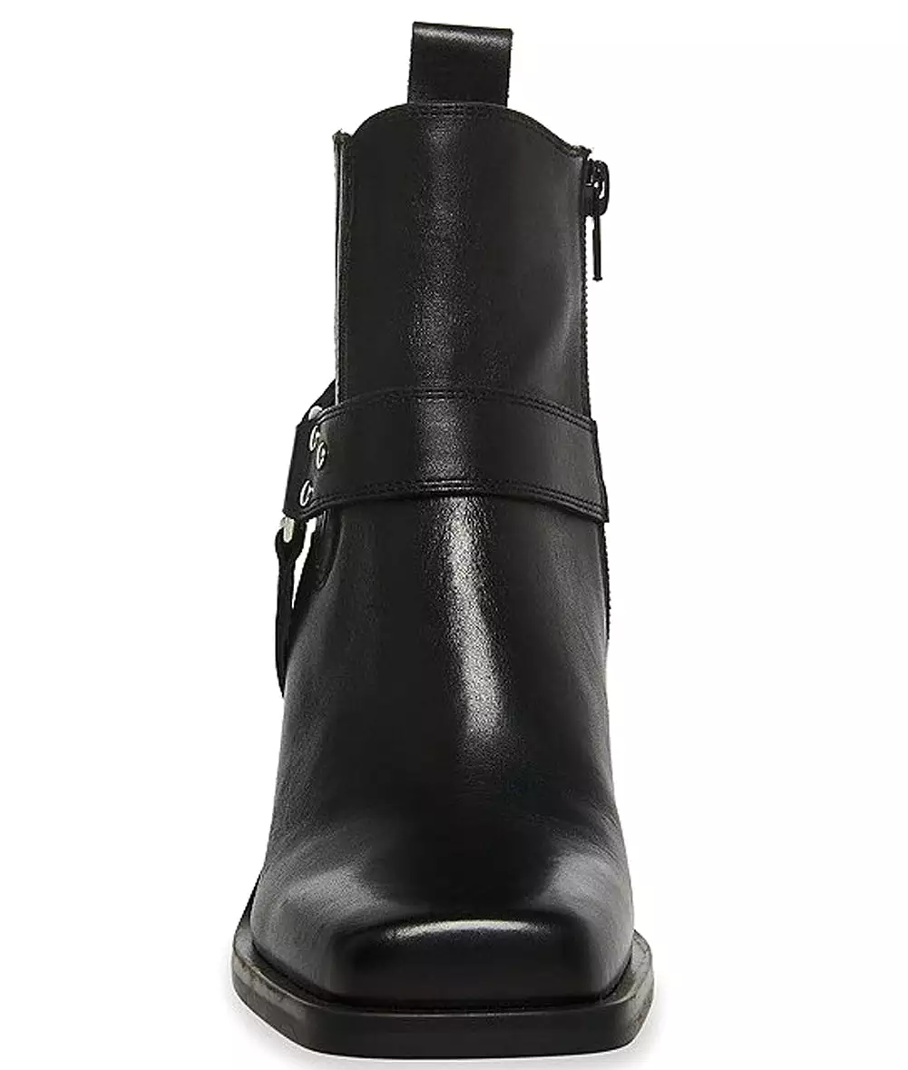 STEVE MADDEN Wells Women | Black Leather