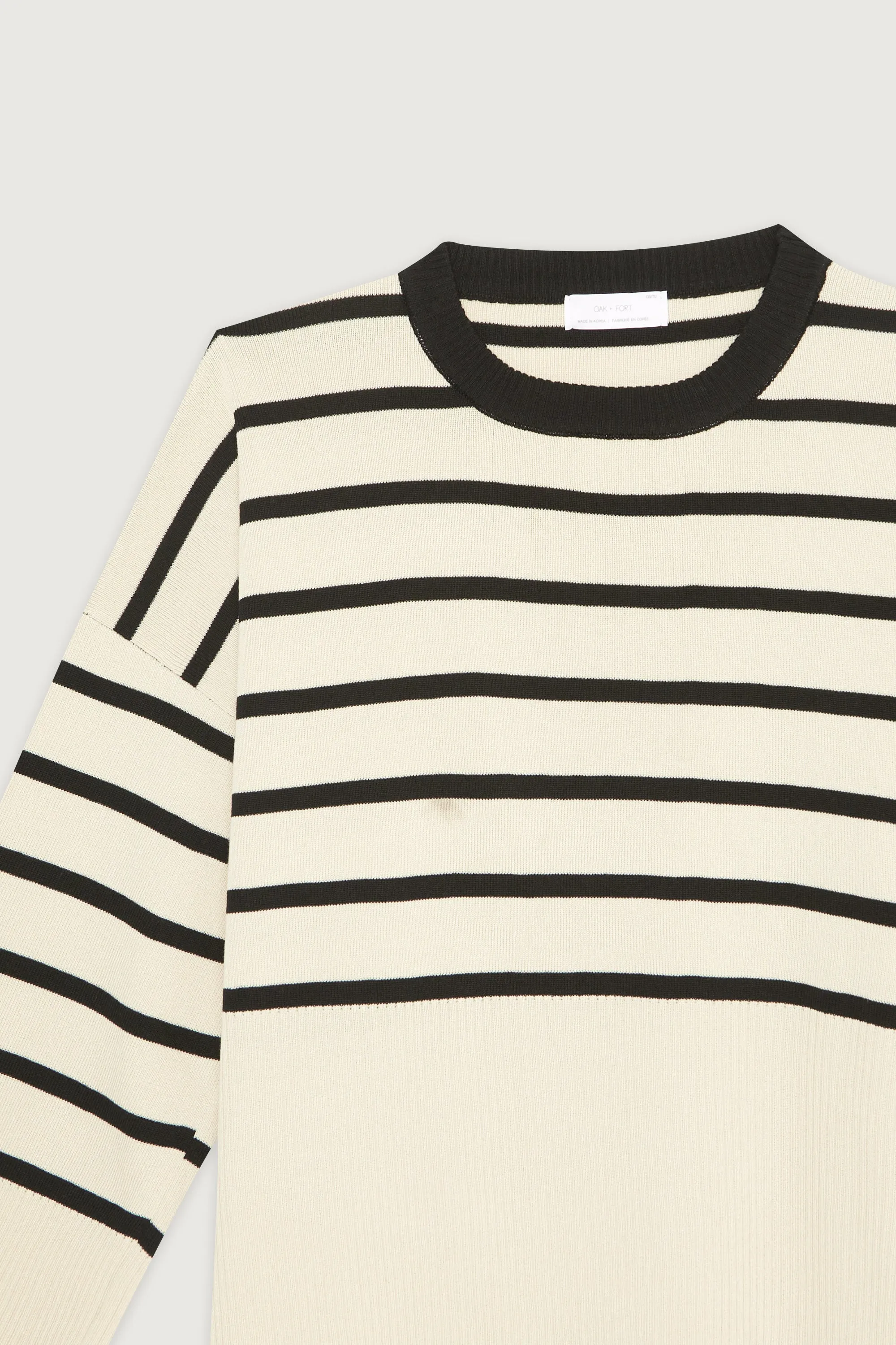 STRIPED CASHMERE SWEATER