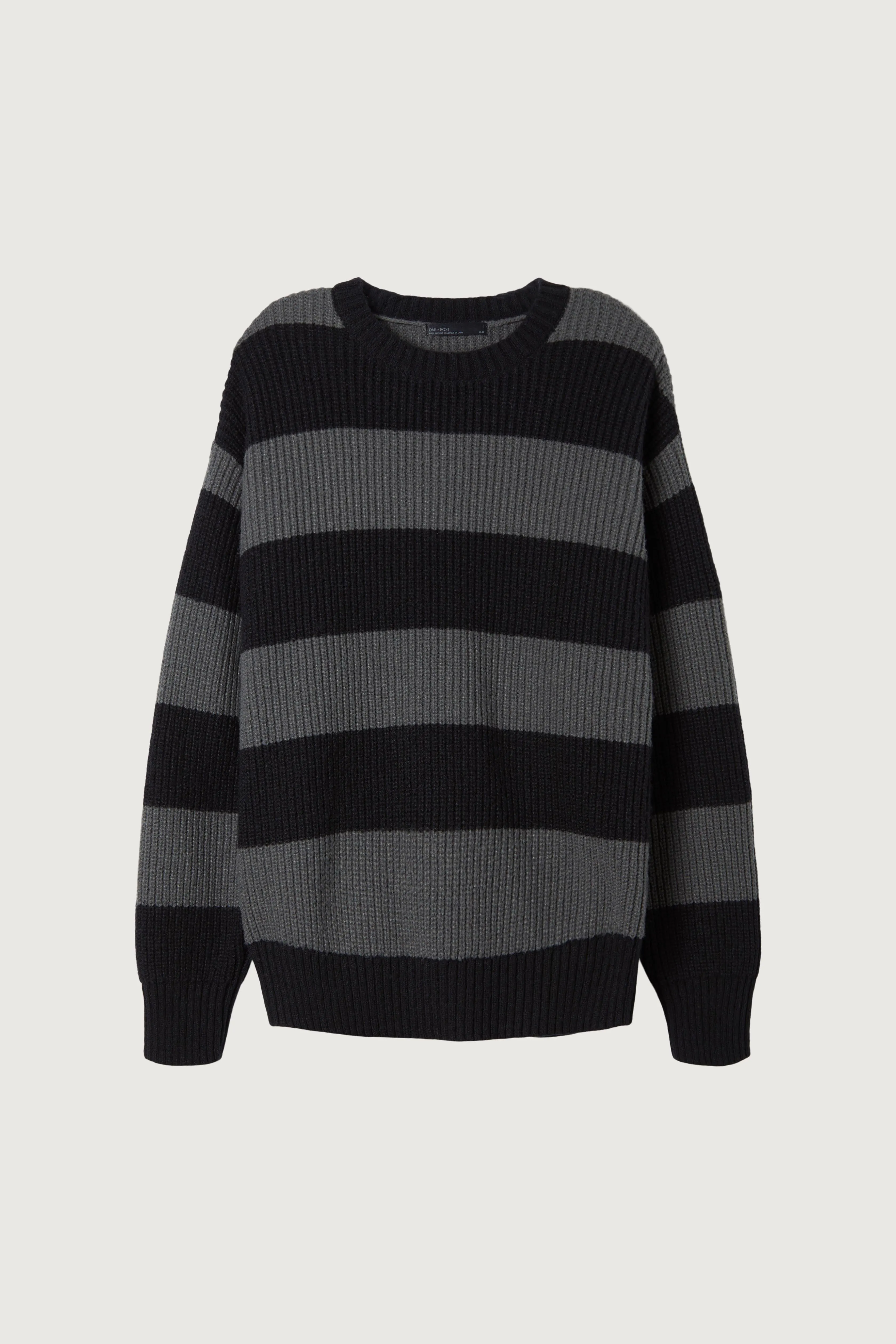 STRIPED CREWNECK SWEATER