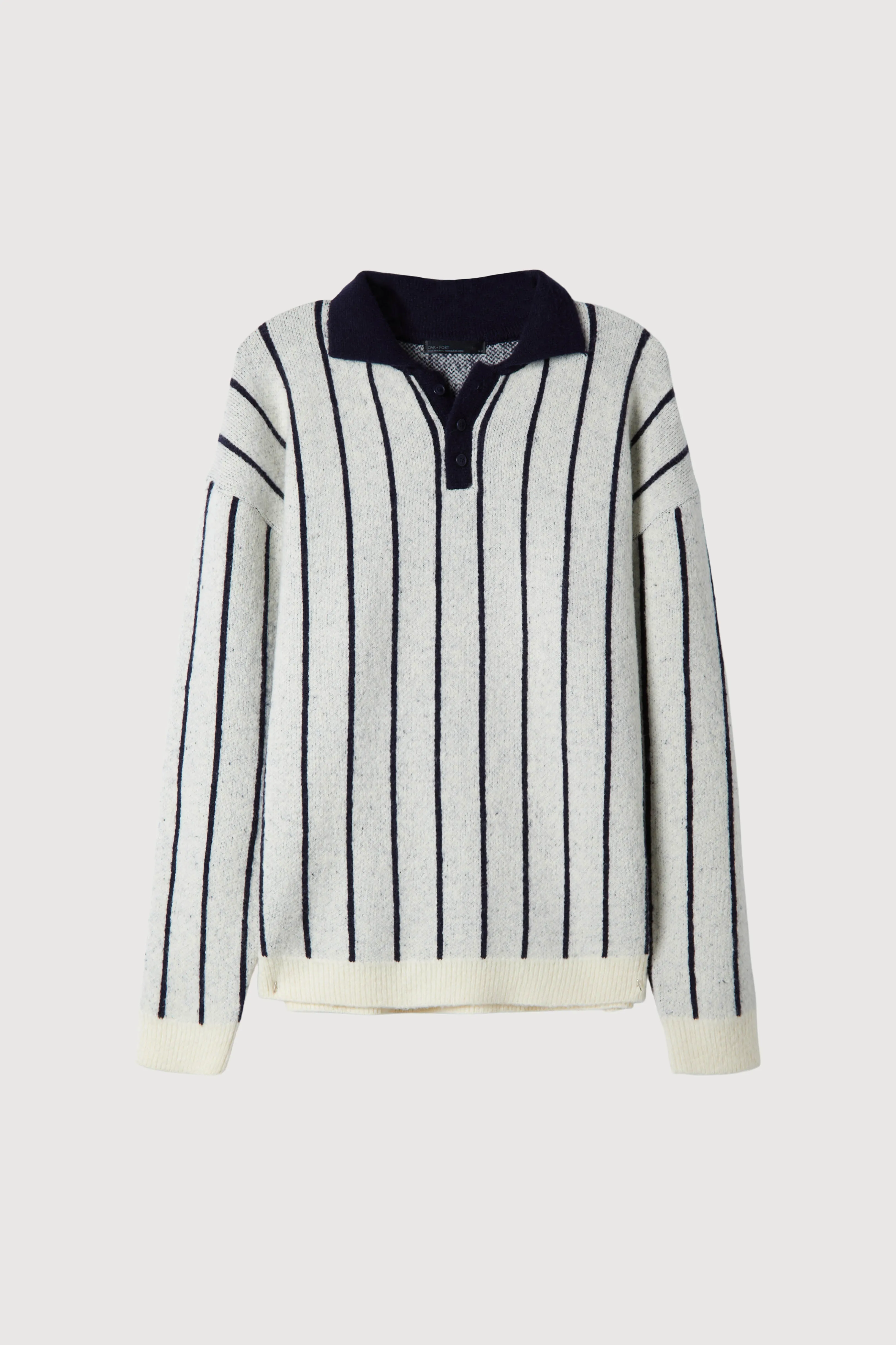 STRIPED RUGBY SWEATER