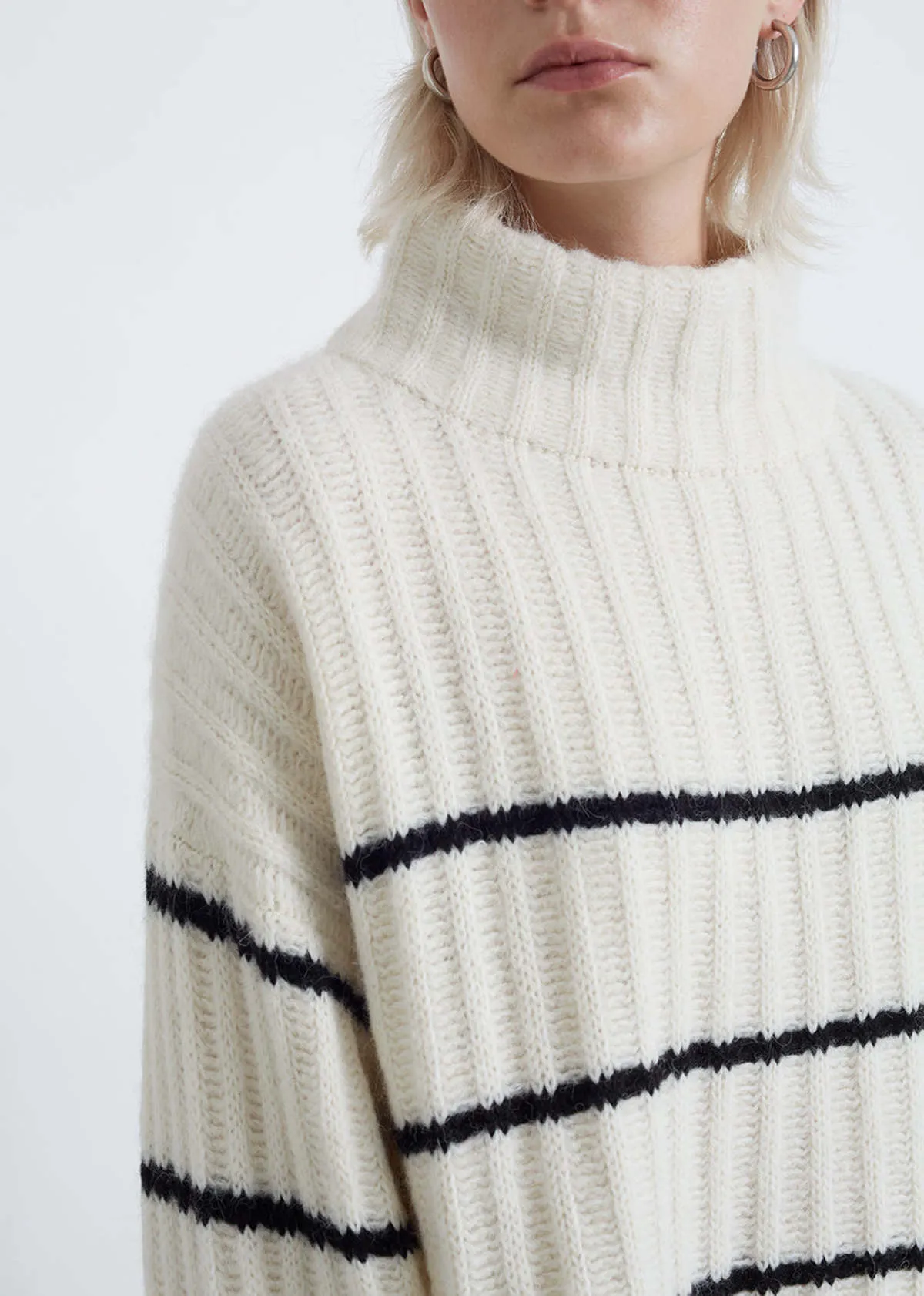 Talia Stripe Sweater - Stripes