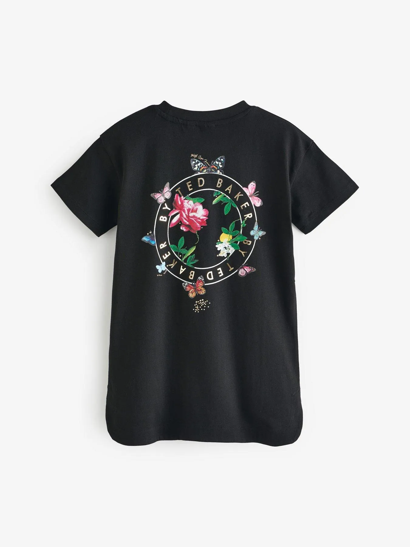 Ted Baker Baker By Ted Baker Girls Logo Tee - Black