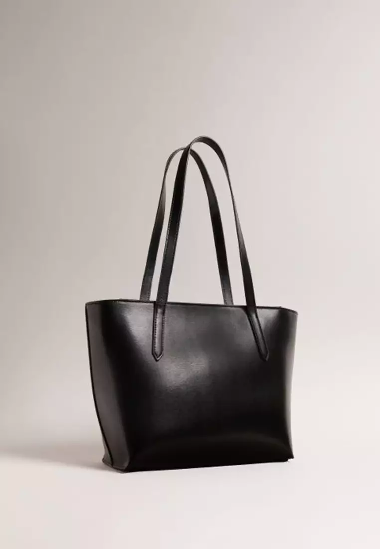 Ted Baker Ted Baker Beanne Bow Detail Leather shopper