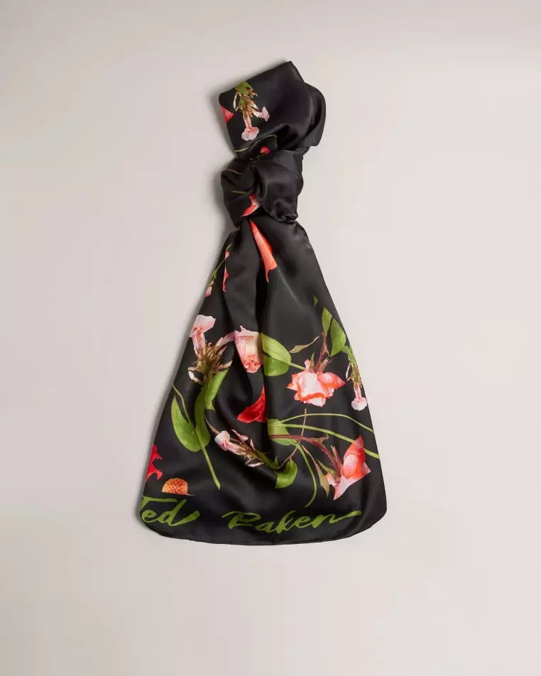 Ted Baker Ted Baker Fionaas Floral Long Silk Scarf