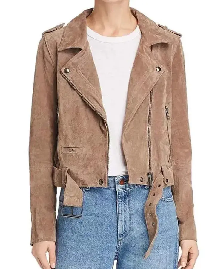 Ted Lasso Keeley Brown Suede Jacket | William Jacket