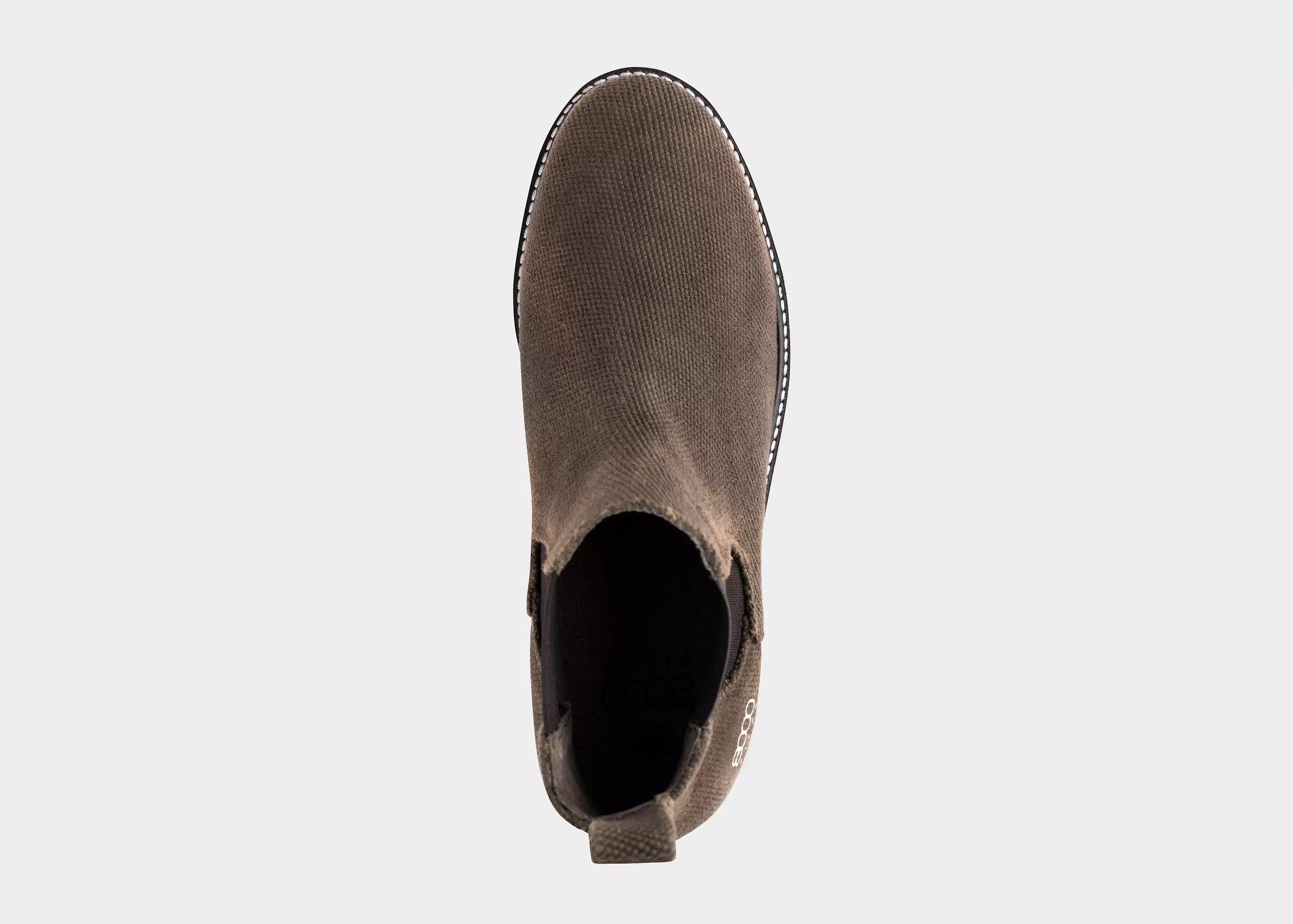 The Crossover Hemp Chelsea for Women in Dark Brown