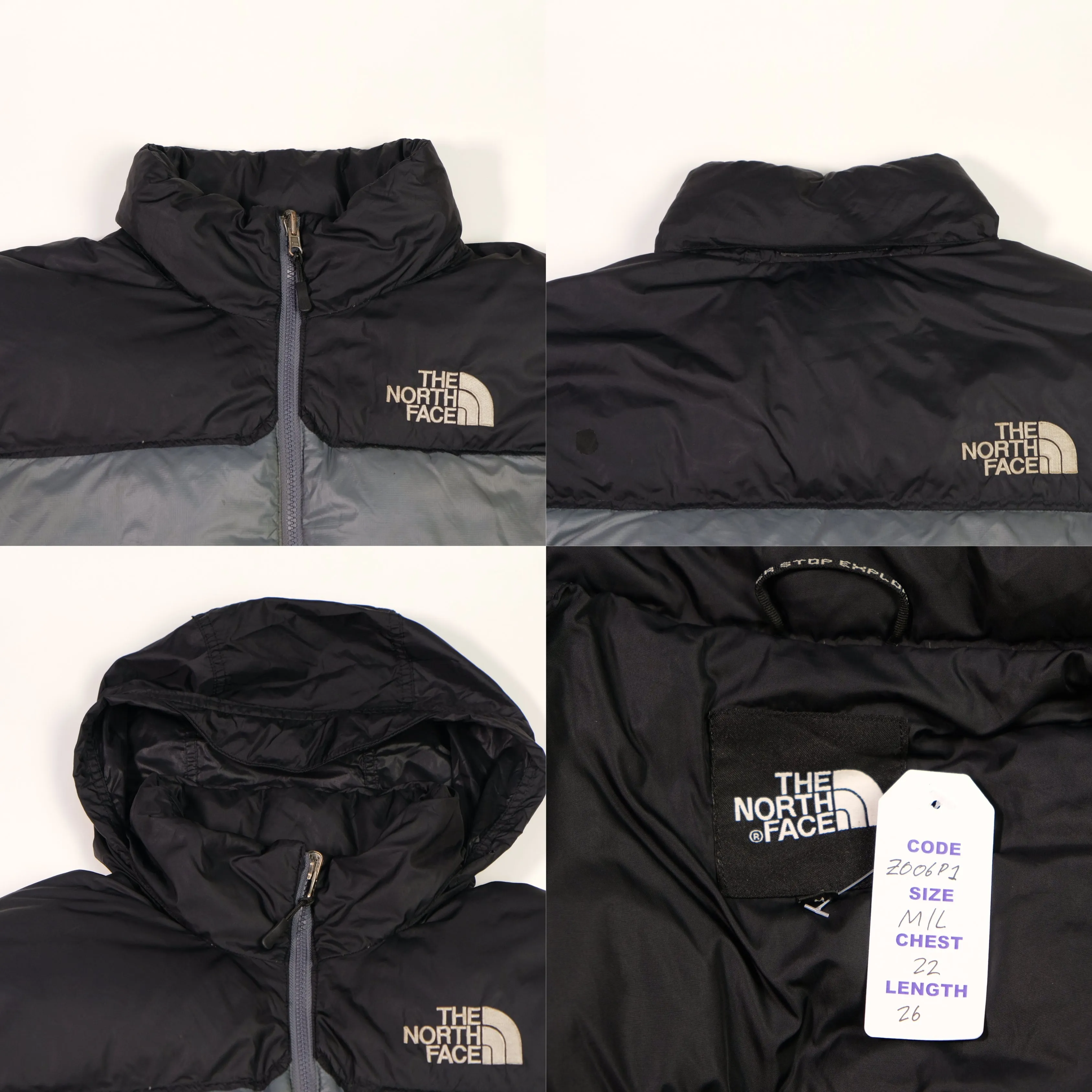 The North Face Nuptse 700 Vintage Puffer Jacket Medium/Large