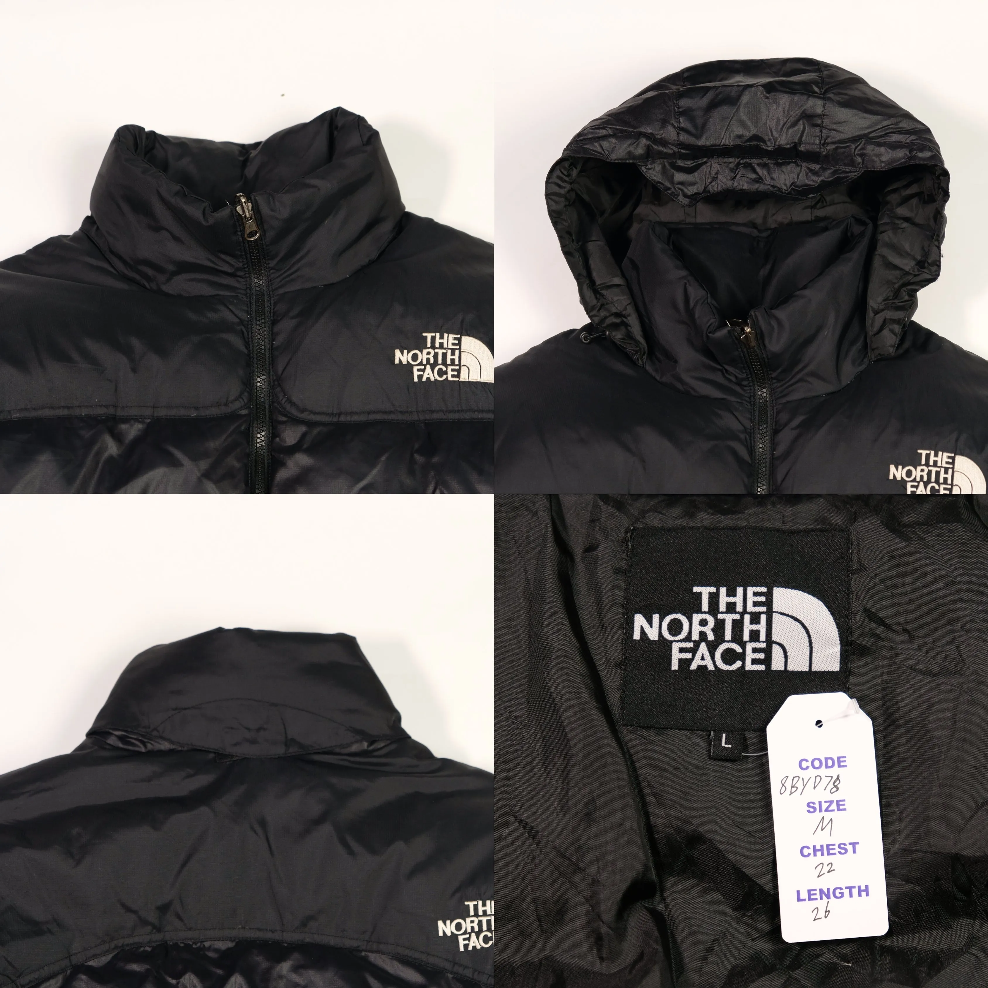 The North Face Nuptse 900 LTD Vintage Puffer Jacket Medium