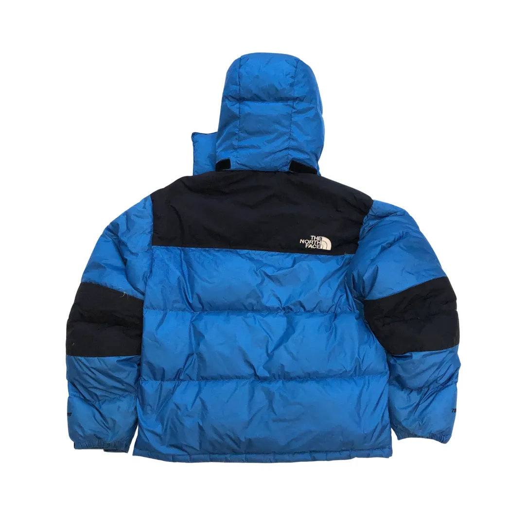 The North Face Summit Series Baltoro 700 Blue Down Puffer Jacket Medium