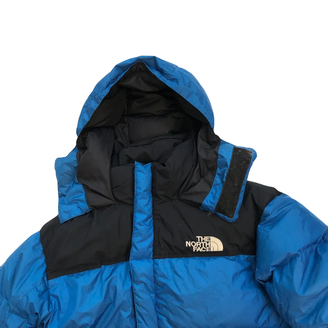 The North Face Summit Series Baltoro 700 Blue Down Puffer Jacket Medium