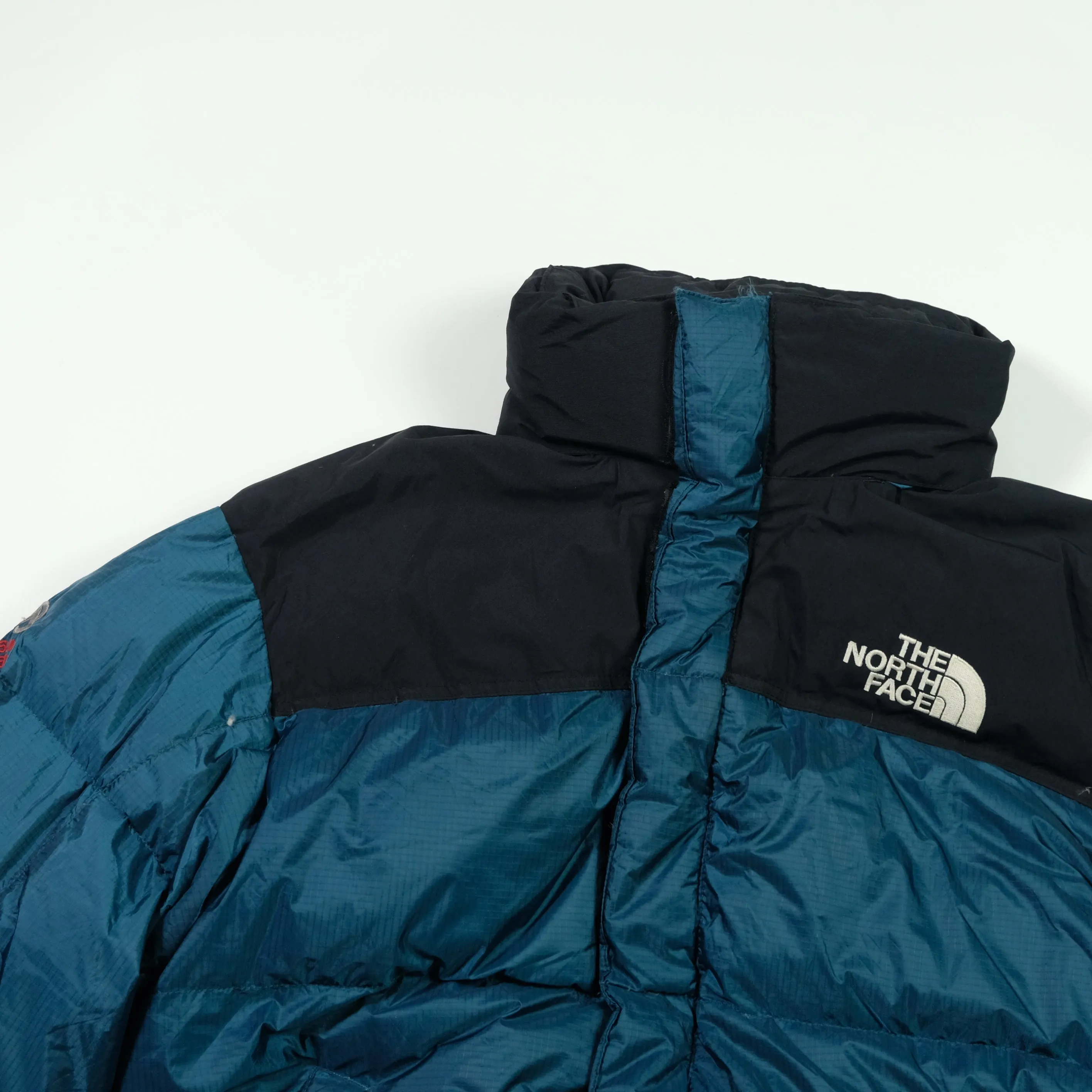 The North Face Summit Series Baltoro 700 Blue Down Puffer Jacket Medium/Large