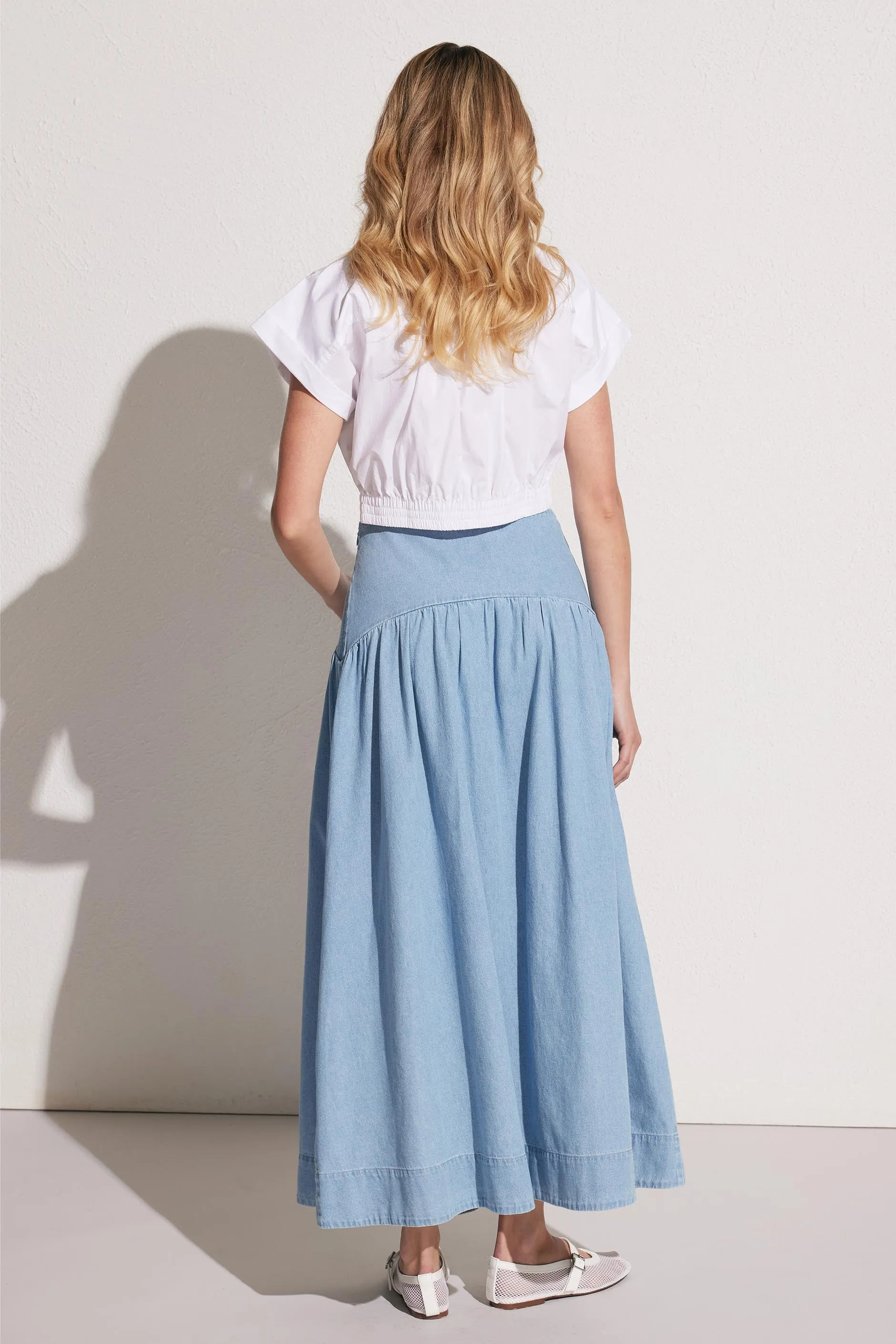 Tilly Denim Maxi Skirt