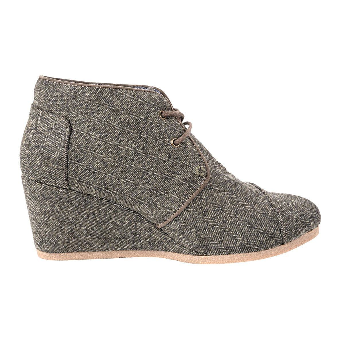 Toms Desert Wedge Boots