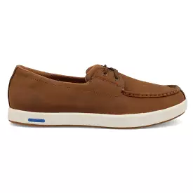 'Twisted X' Men's Ultralite X Boat Shoe - Lion Tan