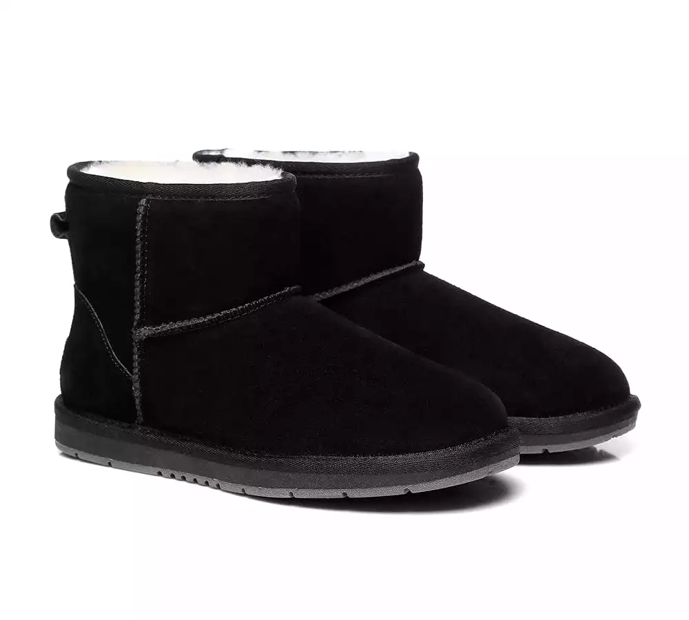 UGG Australian Shepherd Australian Genuine Sheepskin Unisex Mini Classic Suede Boots