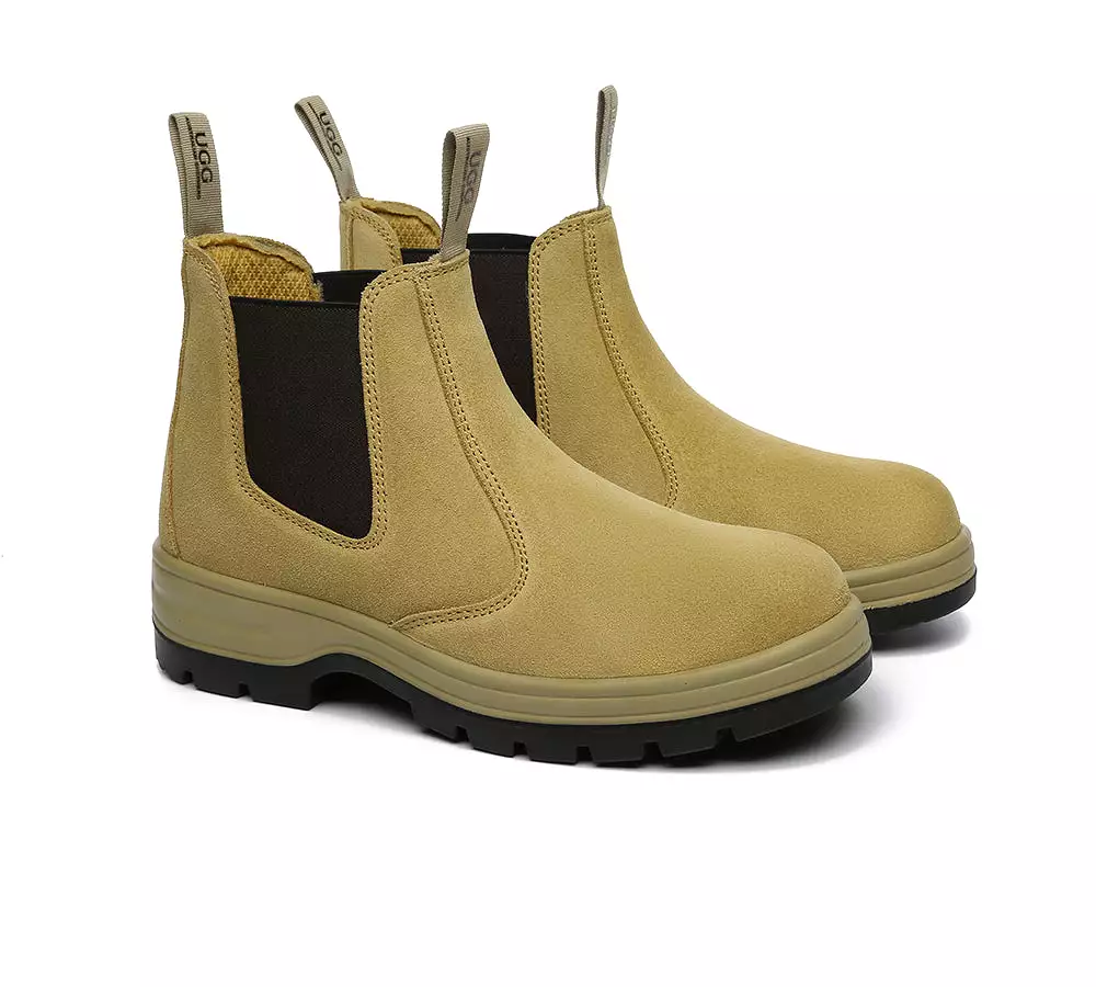 UGG AUSTRALIAN SHEPHERD Men Work Boots Alou Safety Steel Toe Shoes