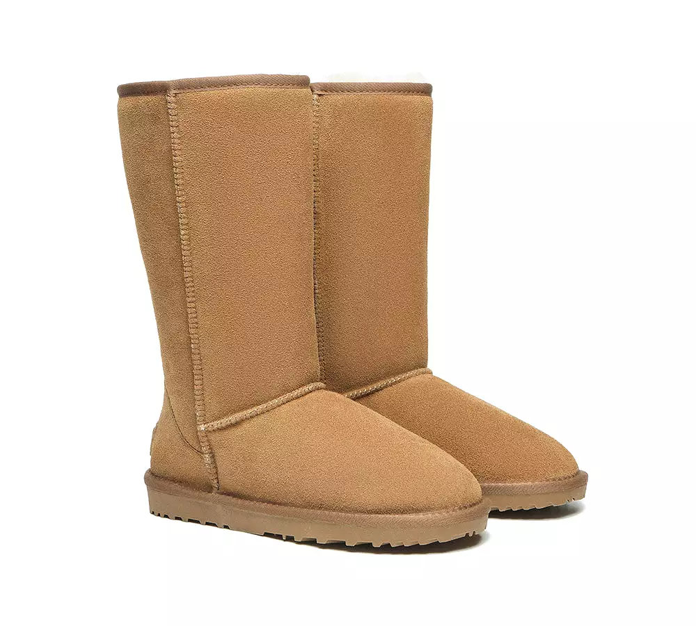 UGG Australian Shepherd Ugg Boots Double Face Sheepskin Tall Classic Suede