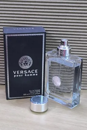 Unboxed Versace Pour Homme EDT Perfume for Men 100 ml