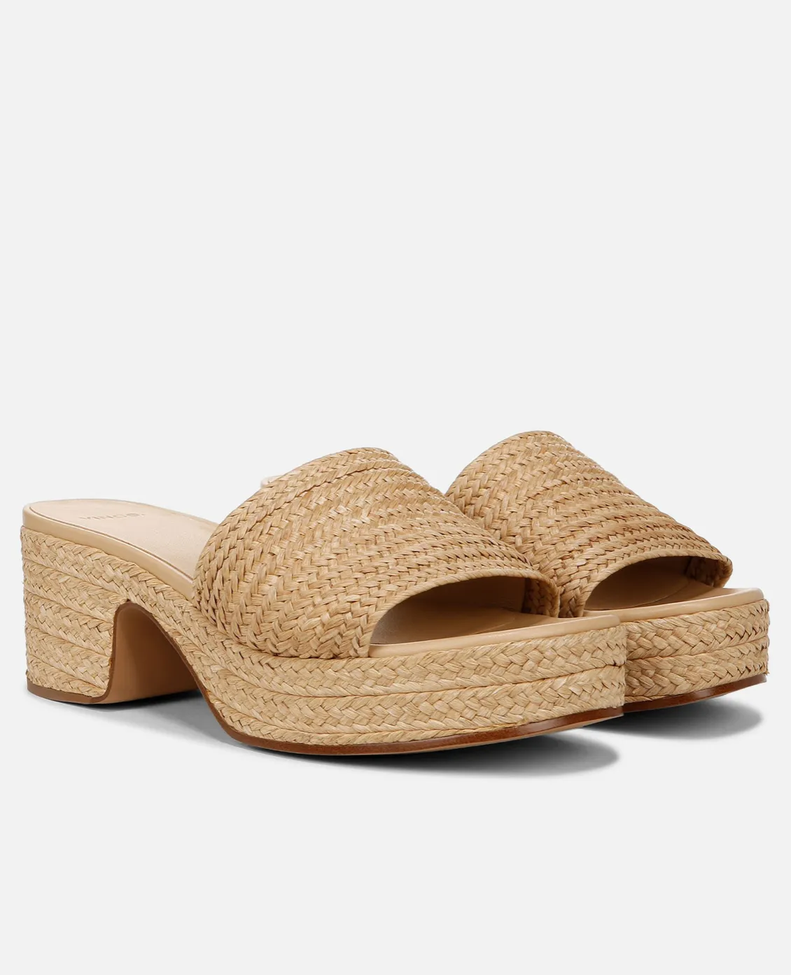 VINCE MARGO HEELED ESPADRILLE SLIDE