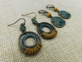 Women Earrings Patina Beach Style Fashion Jewelry Women Gift Ideas