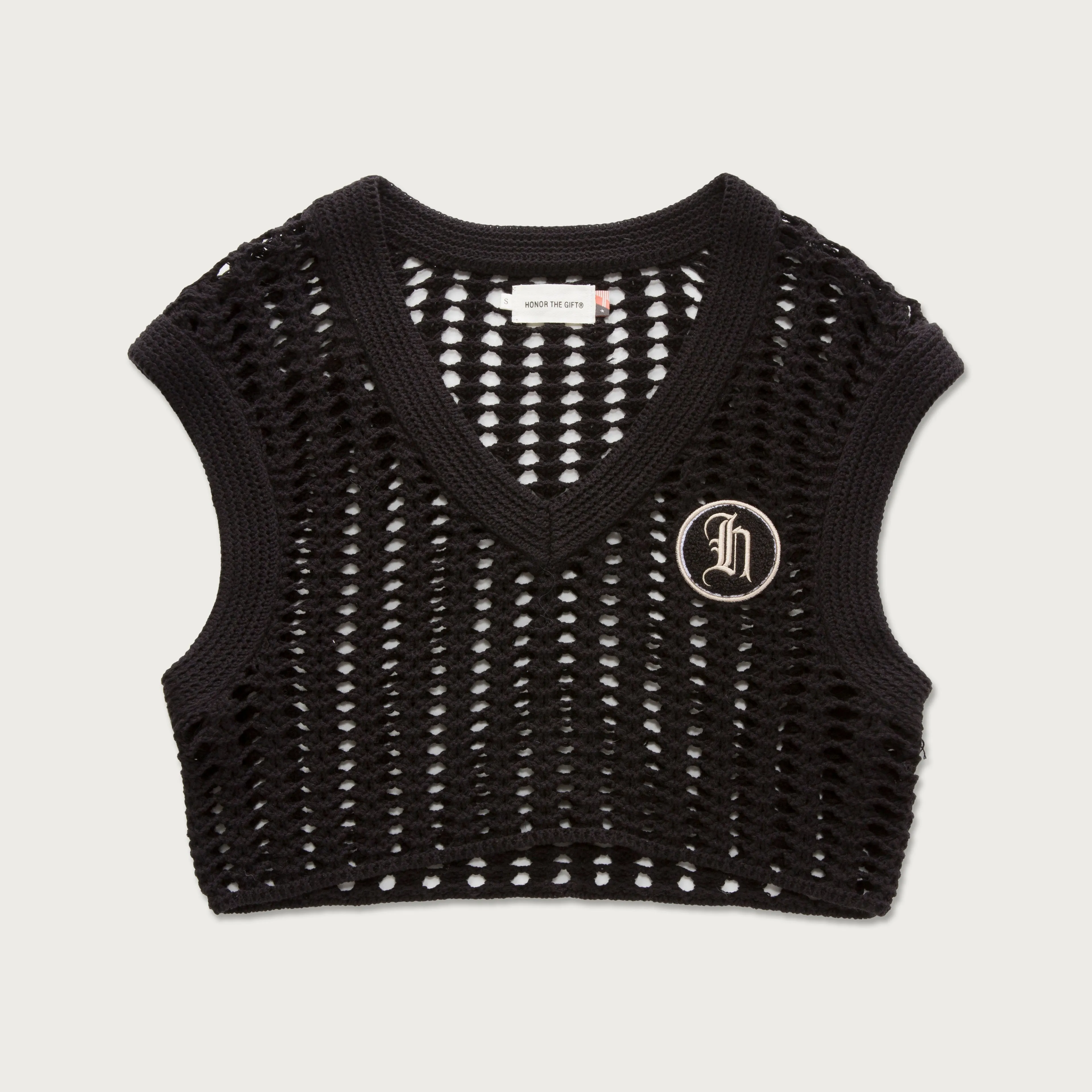 Womens Sweater Vest - Black